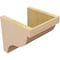 Ekena Millwork 9"W x 9"D x 9"H Wide Garner Rough Cedar Woodgrain TimberThane Corbel, Primed Tan CORUR09X09X09GARRCPR - alternate 4